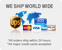 We Ship World Wide
